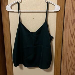 Emerald green tank top